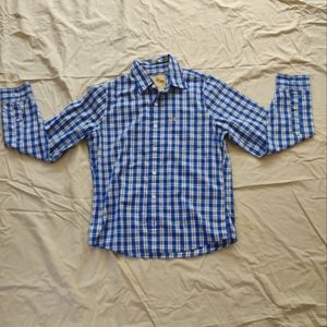 Hollister plaid button down